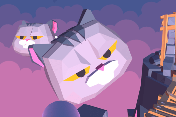 online VR game with evil grumpy space cats