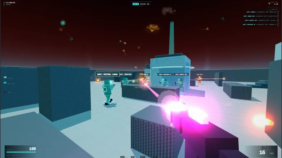 Clanker Arena